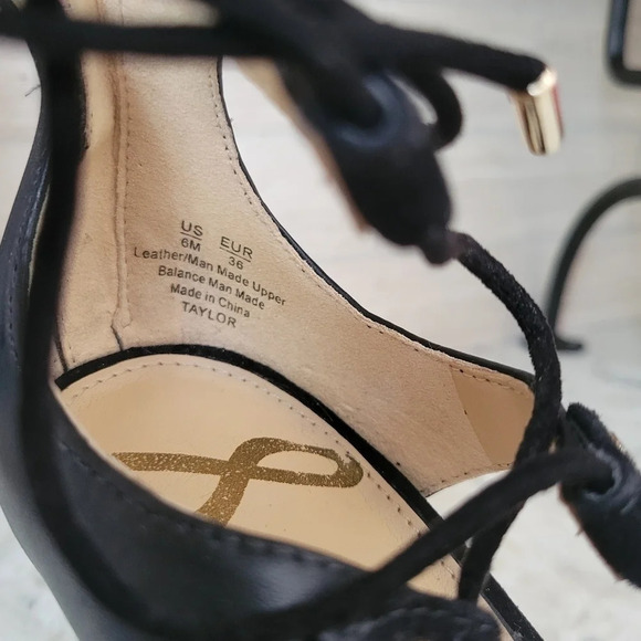 Sam Edelman  Taylor Lace Up Heels - Picture 8 of 10